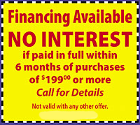 Financing Available Coupon Financing Available Coupon