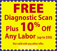 Free Diagnostic Scan Coupon Free Diagnostic Scan Coupon