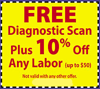 Free Diagnostic Scan Coupon Free Diagnostic Scan Coupon