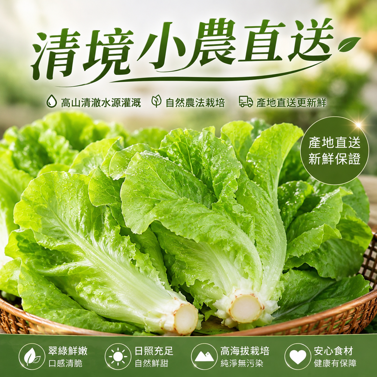 【小農直送】中秋節限定歐式生菜組-優惠至9/21