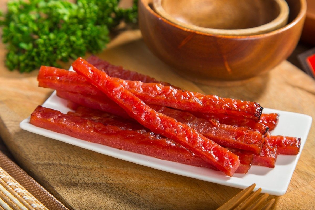 蔗燻豬肉條
