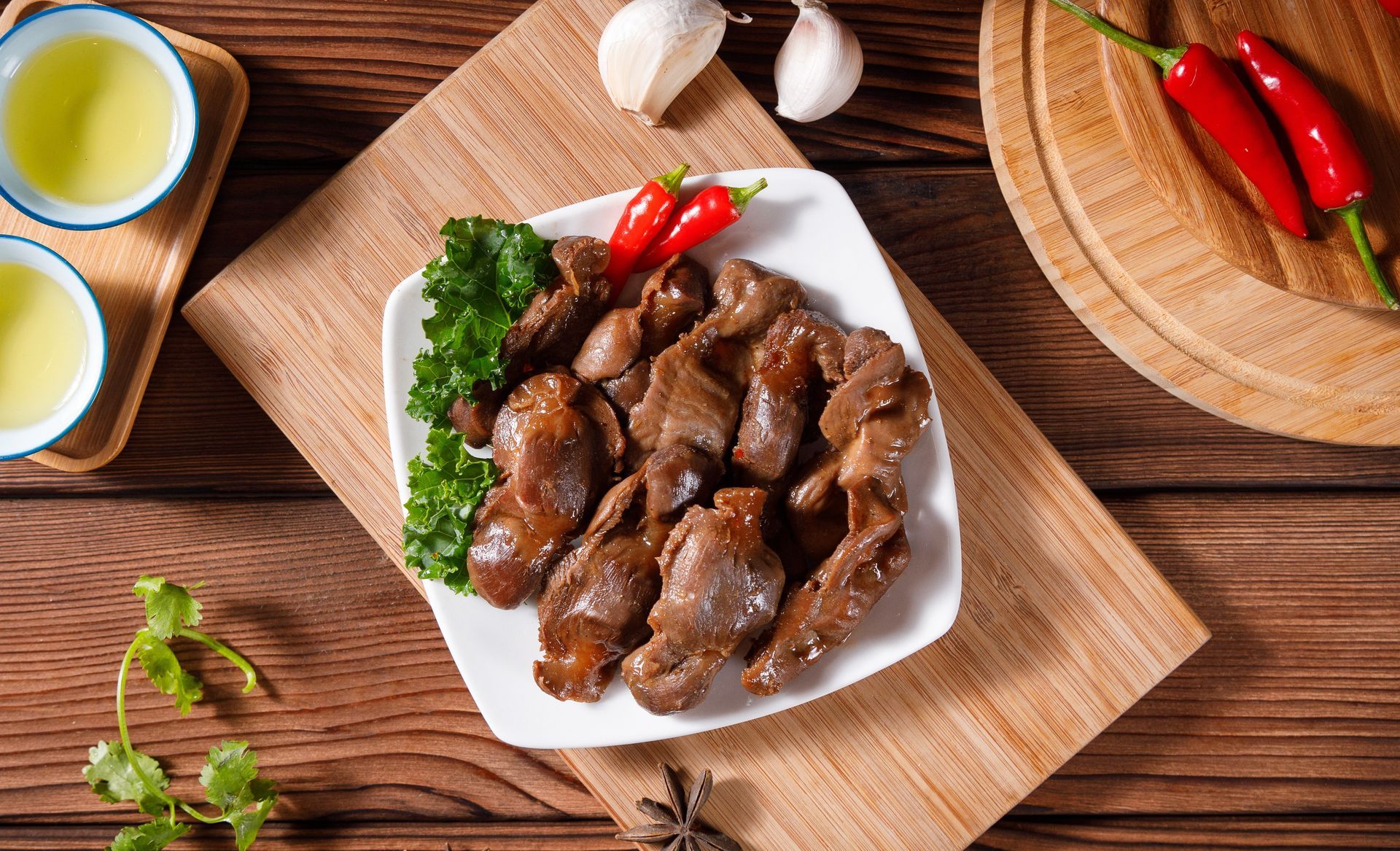 辣味雞胗