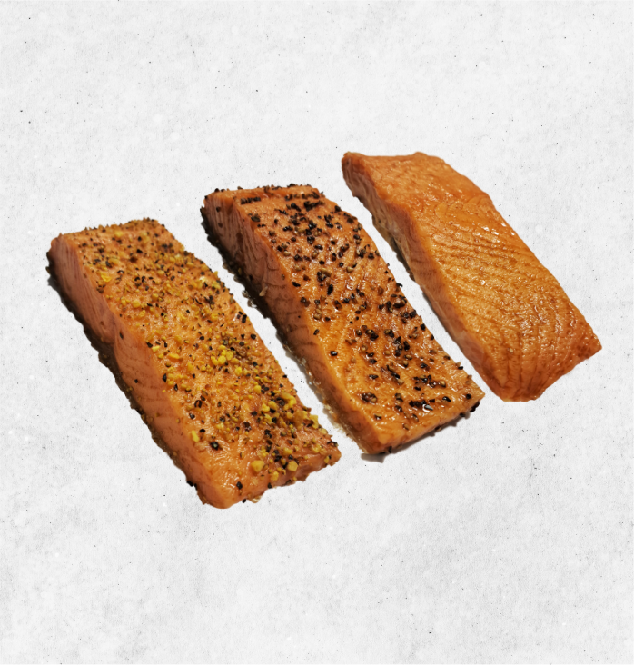 Koud en warm gerookte zalm