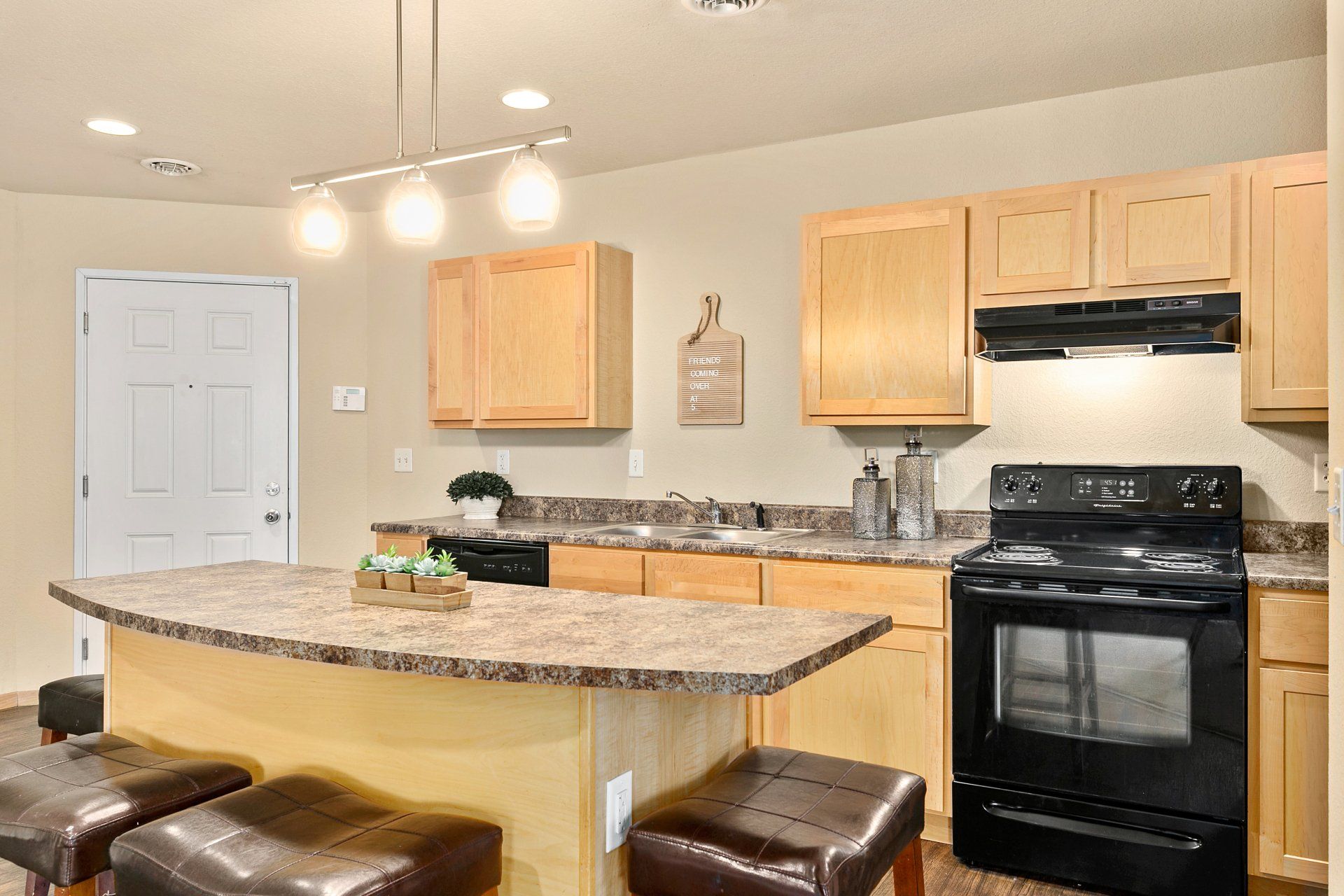Modern kitchen with island