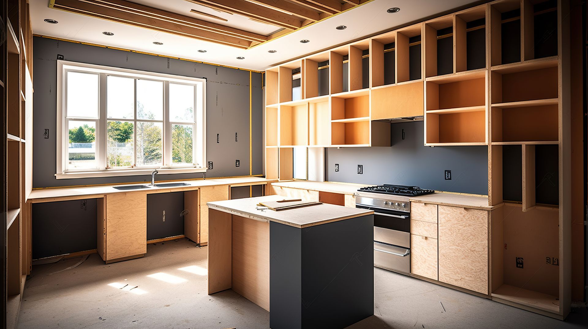 Kitchen Garage Conversion