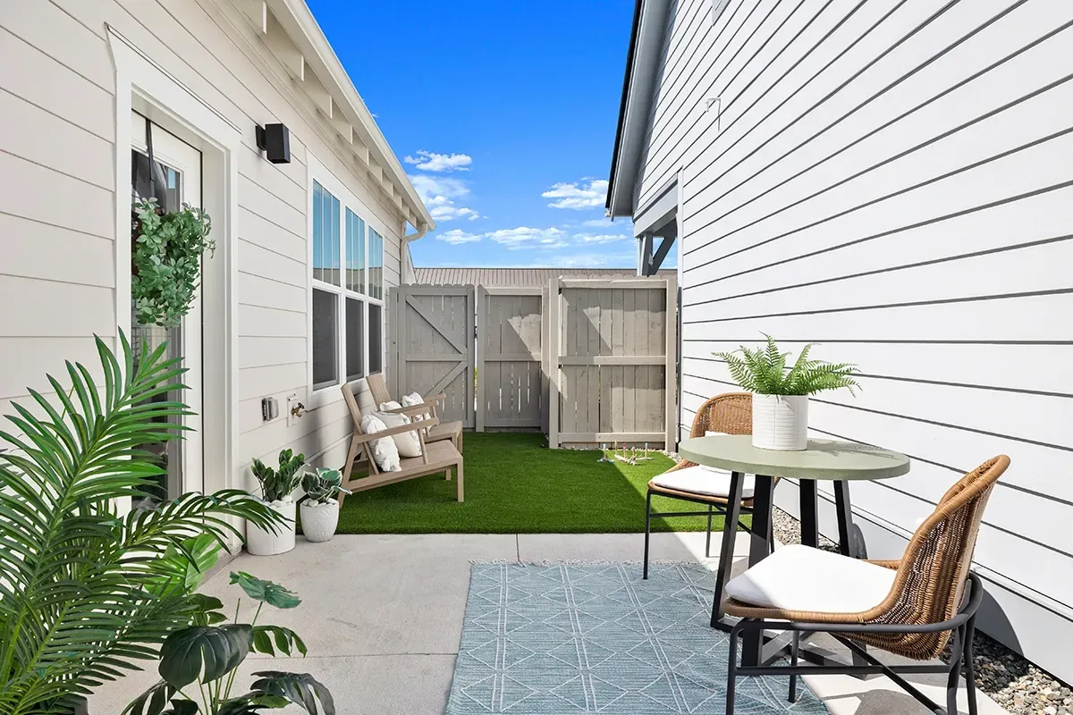 Private Outdoor Yard + Patio