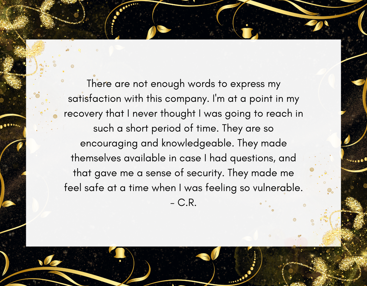 Positive Aviator Home Health patient review for high-quality home care services