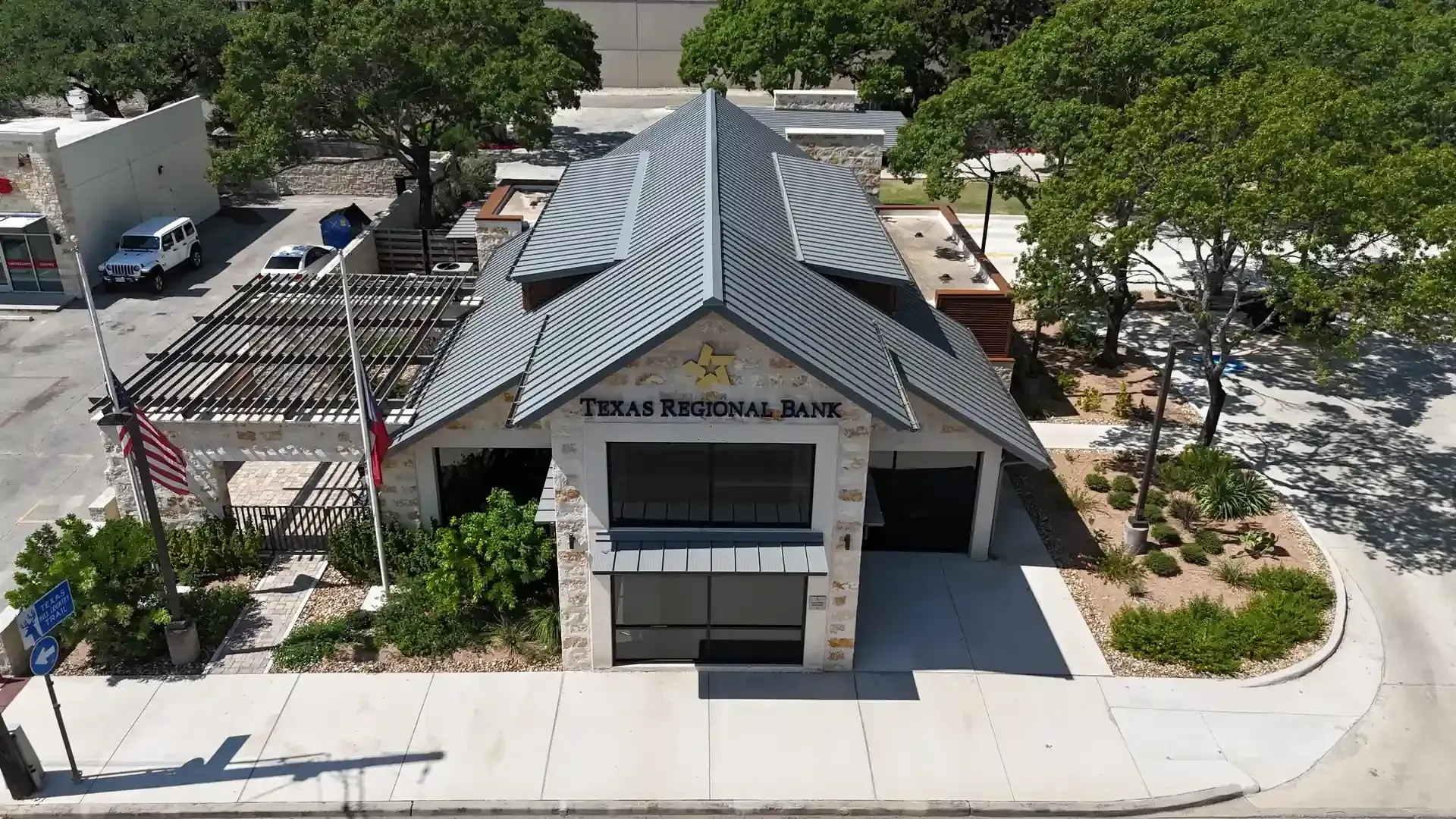 Texas Regional bank roofing