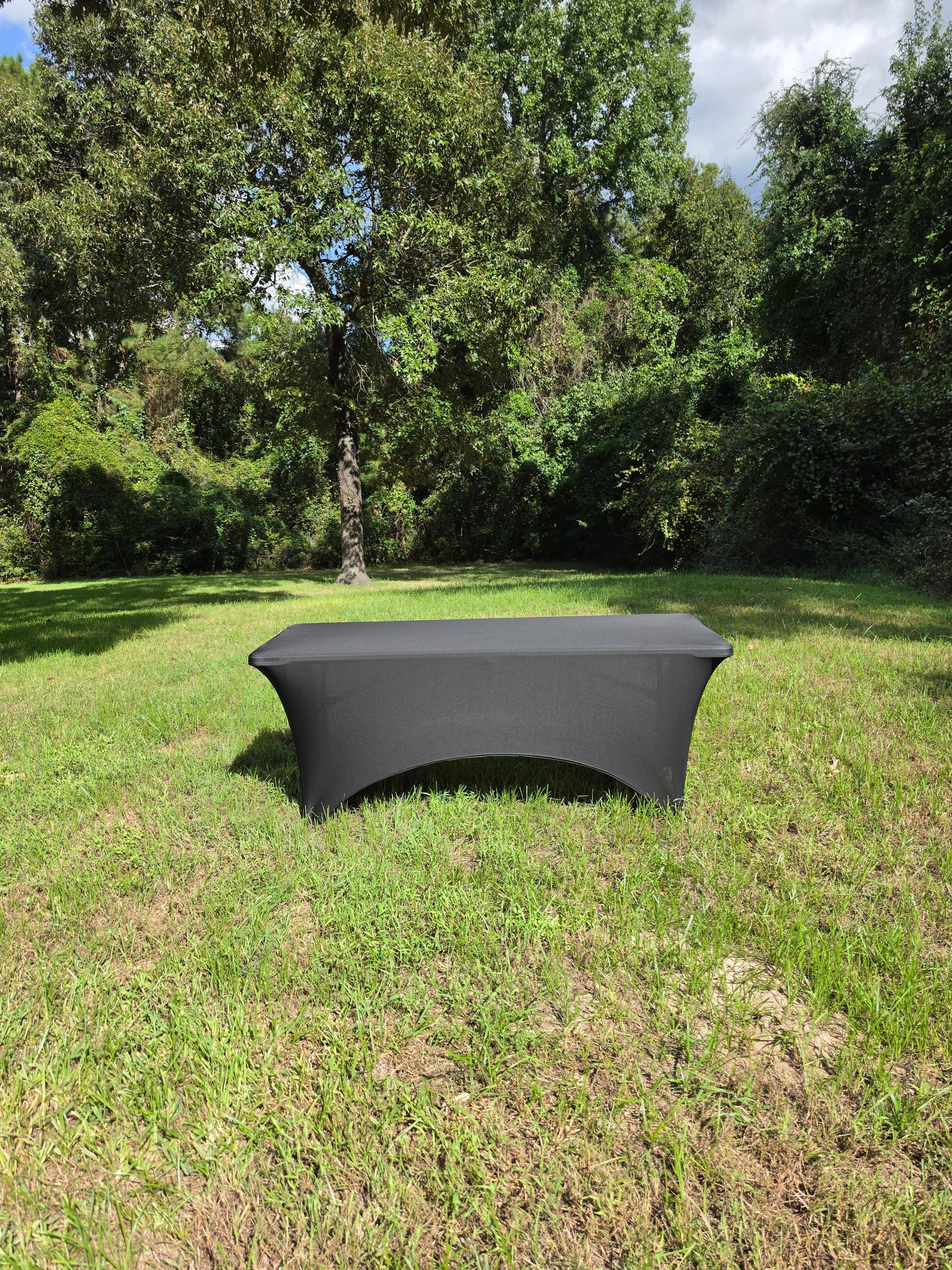6-Foot Fitted Stretch Table Cover
