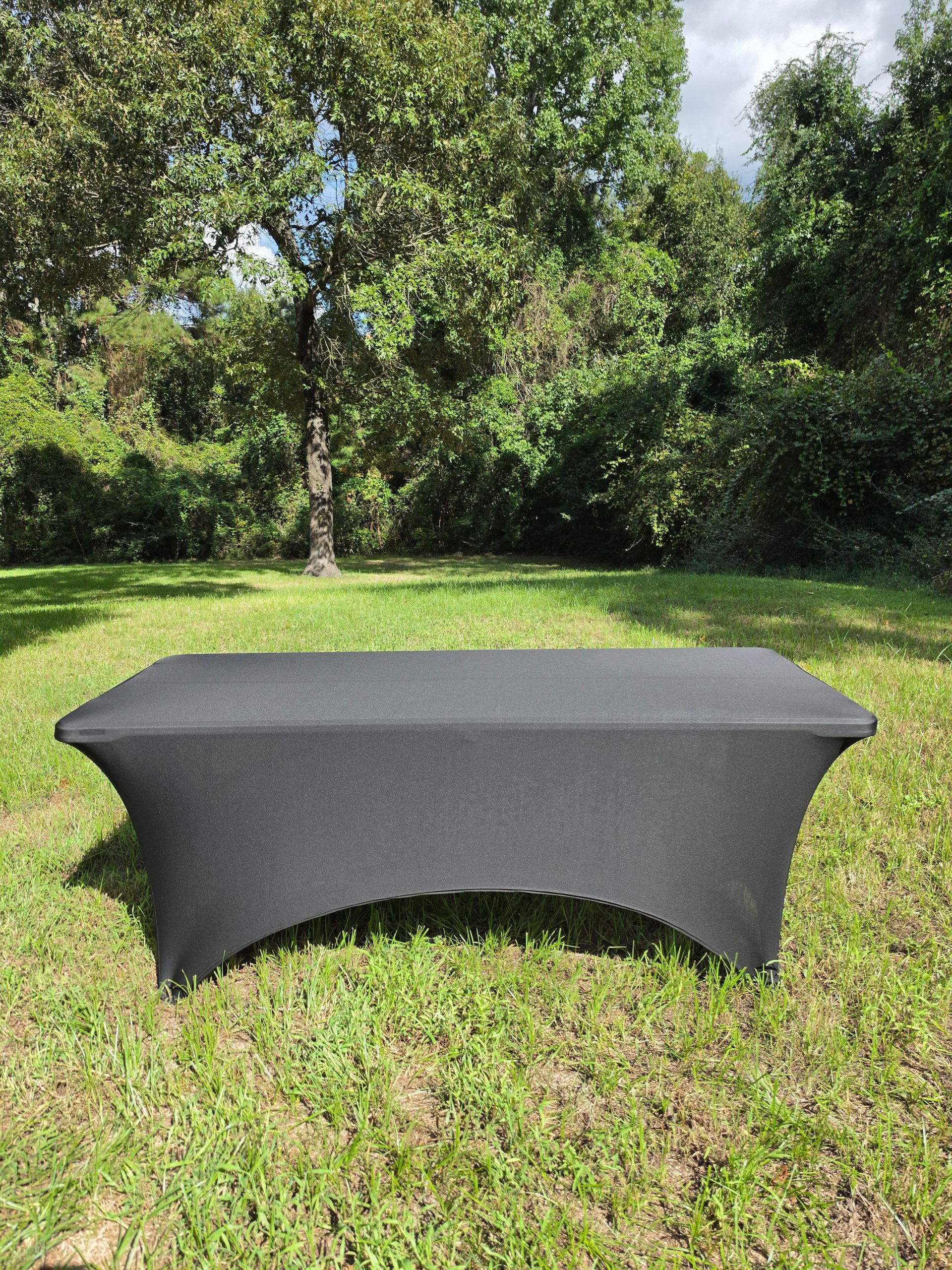 6-Foot Fitted Stretch Table Cover