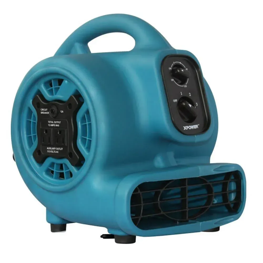 XPOWER Compact Air Mover — Small Spaces