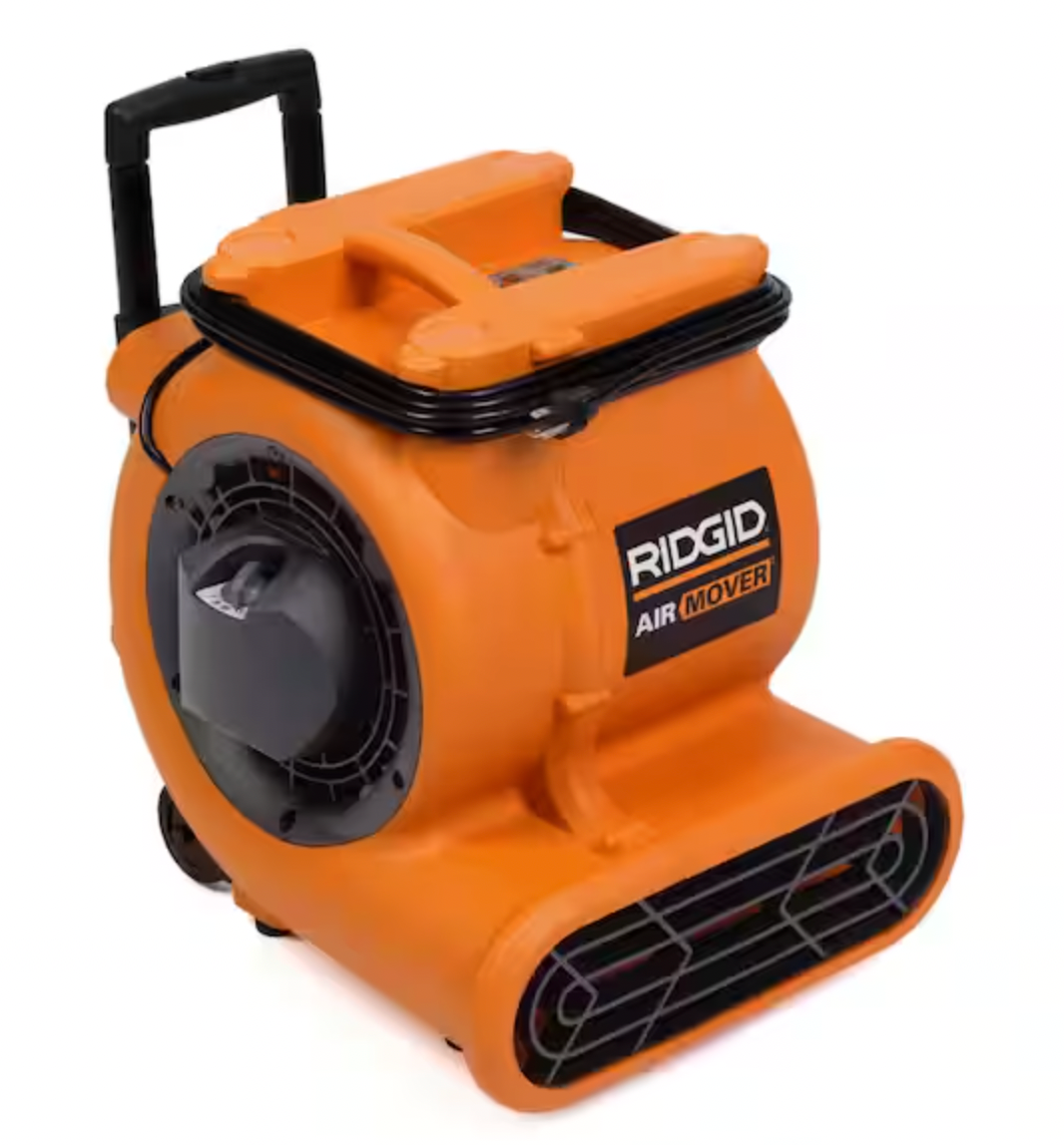 RIDGID Professional Air Mover — Medium to Large Spaces