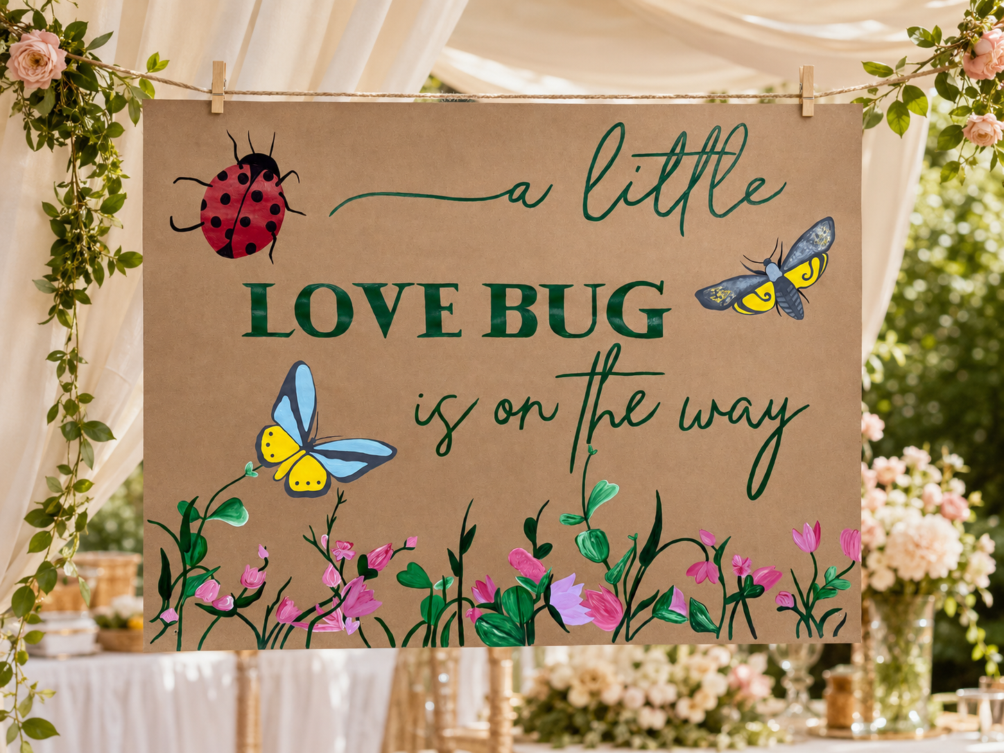 Hand Painted Banner