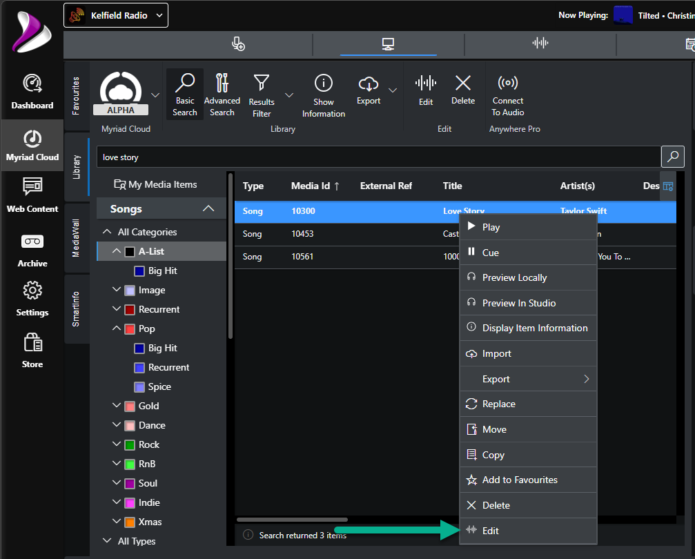 Myriad Cloud Edit Media Myriad Cloud