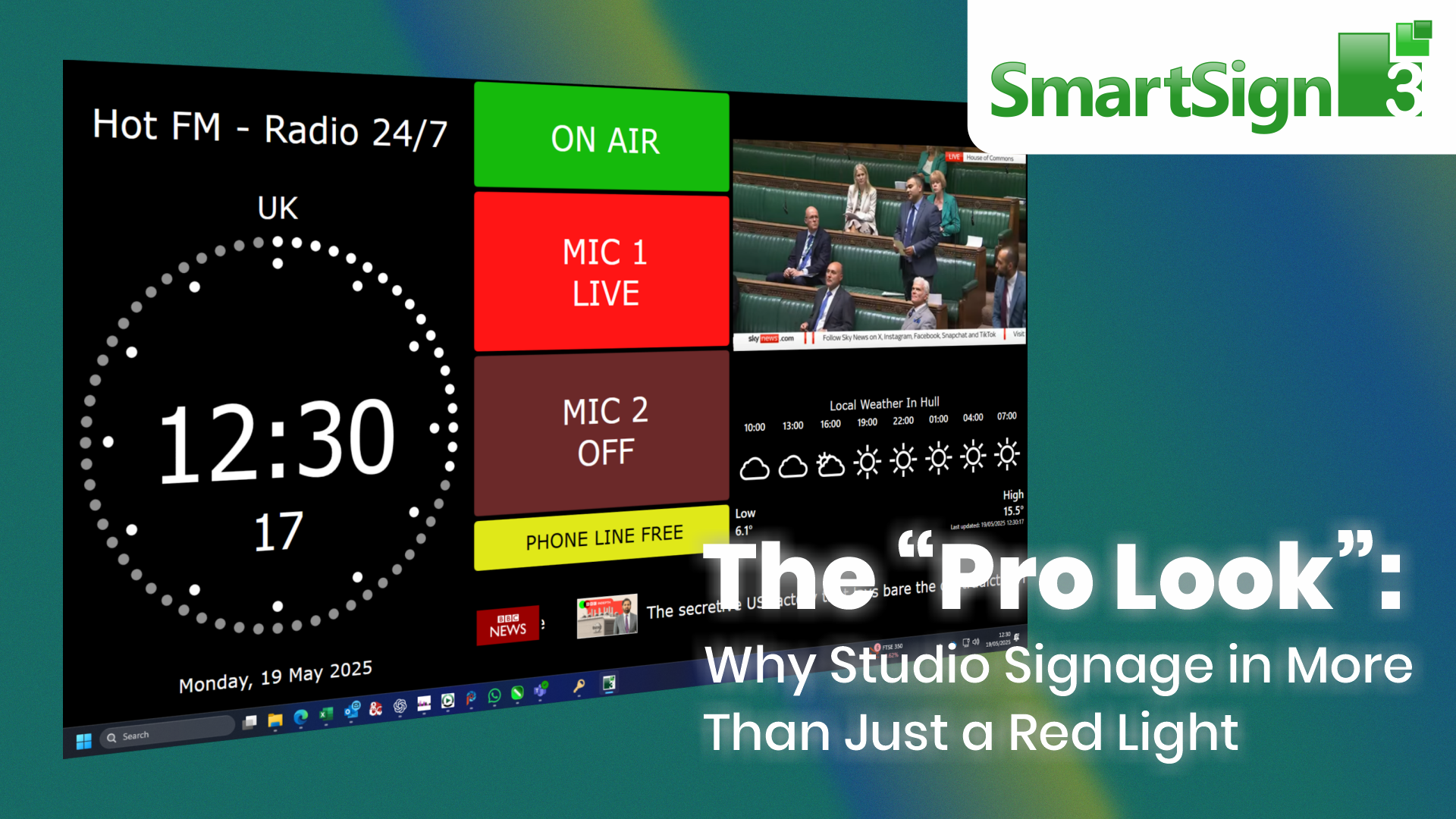 [HERO] The 'Pro Look': Why Studio Signage is More Than Just a Red Light