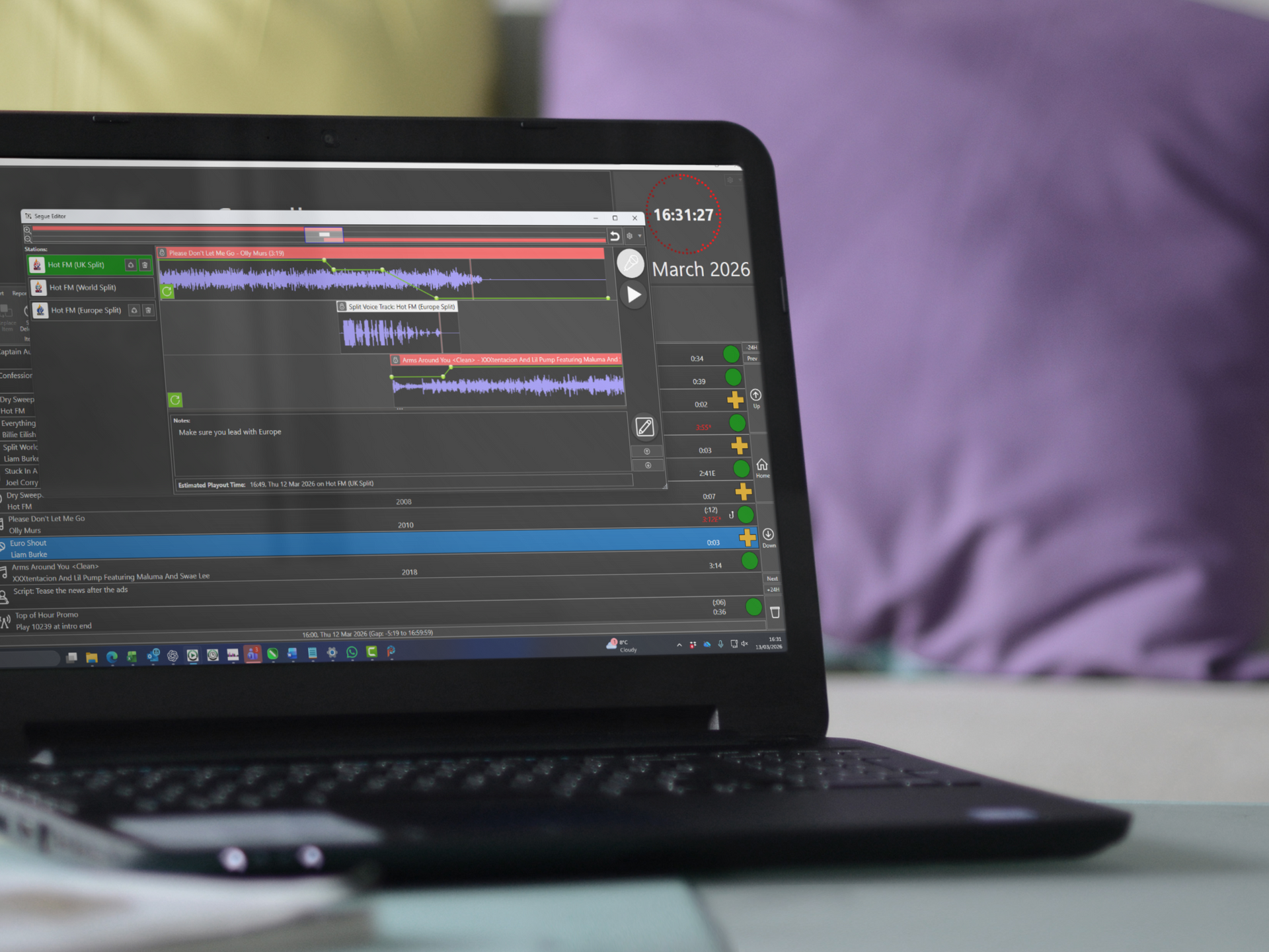 Remote Radio Station Management with Myriad Playout