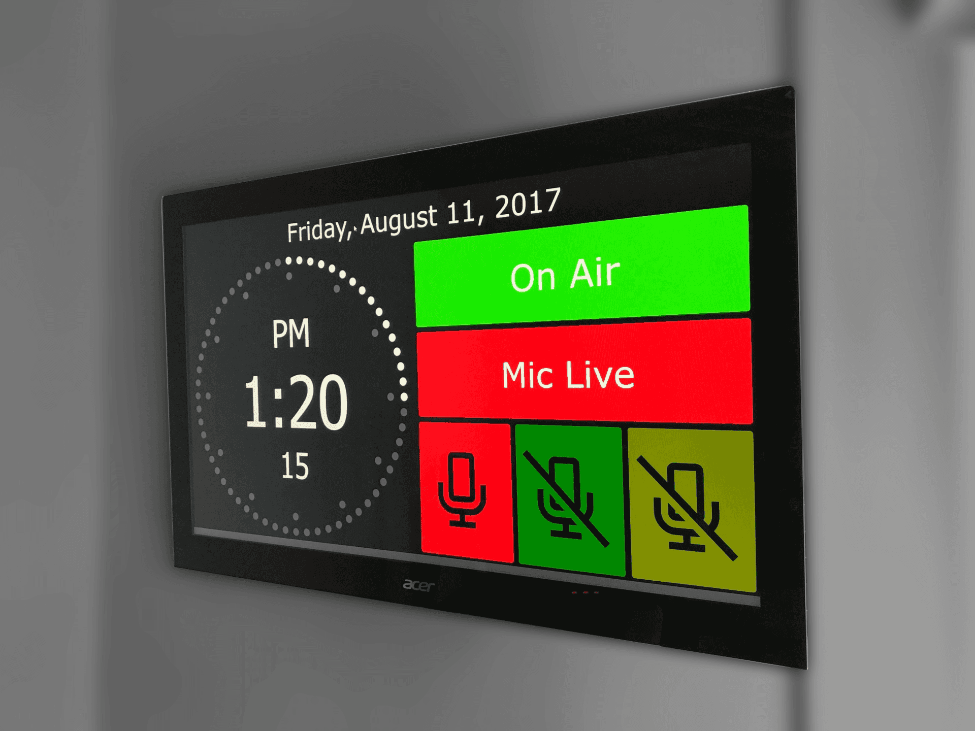 Smartsign in a studio