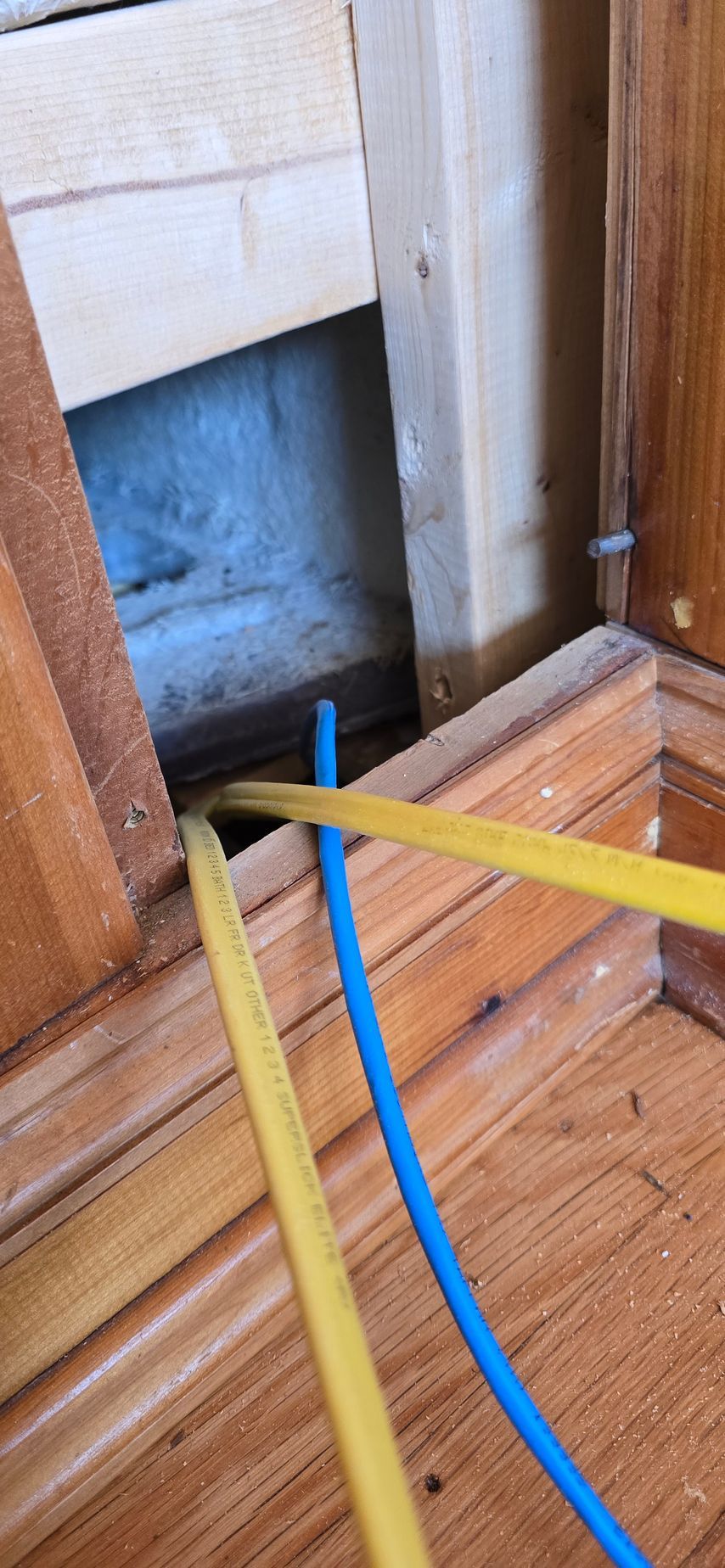 Complex Wire Fishing in an old home in New Hampshire by CJH Electrical