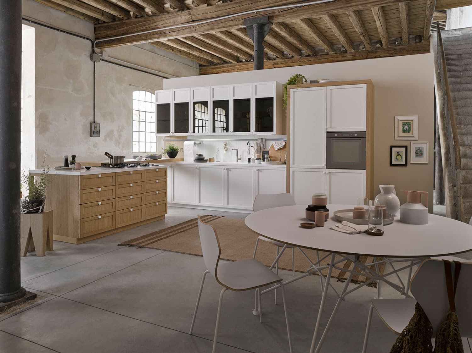 Cucine classiche contemporanee