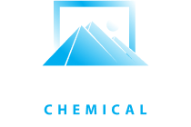 Blue mountain logo with the word “CHEMICAL” beneath it