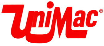 Red UniMac logo on a white background