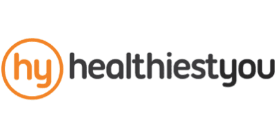 A logo for a company called hy healthiesyou