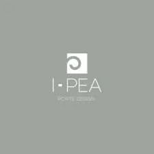 Schermata grigia con il logo i-PEA bianco e un piccolo testo sottostante.