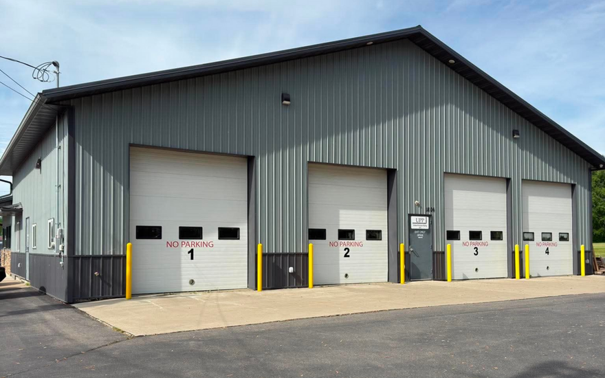 United Process Piping fabrication facility in Marshfield, WI, specializing in stainless process piping and fabrication.