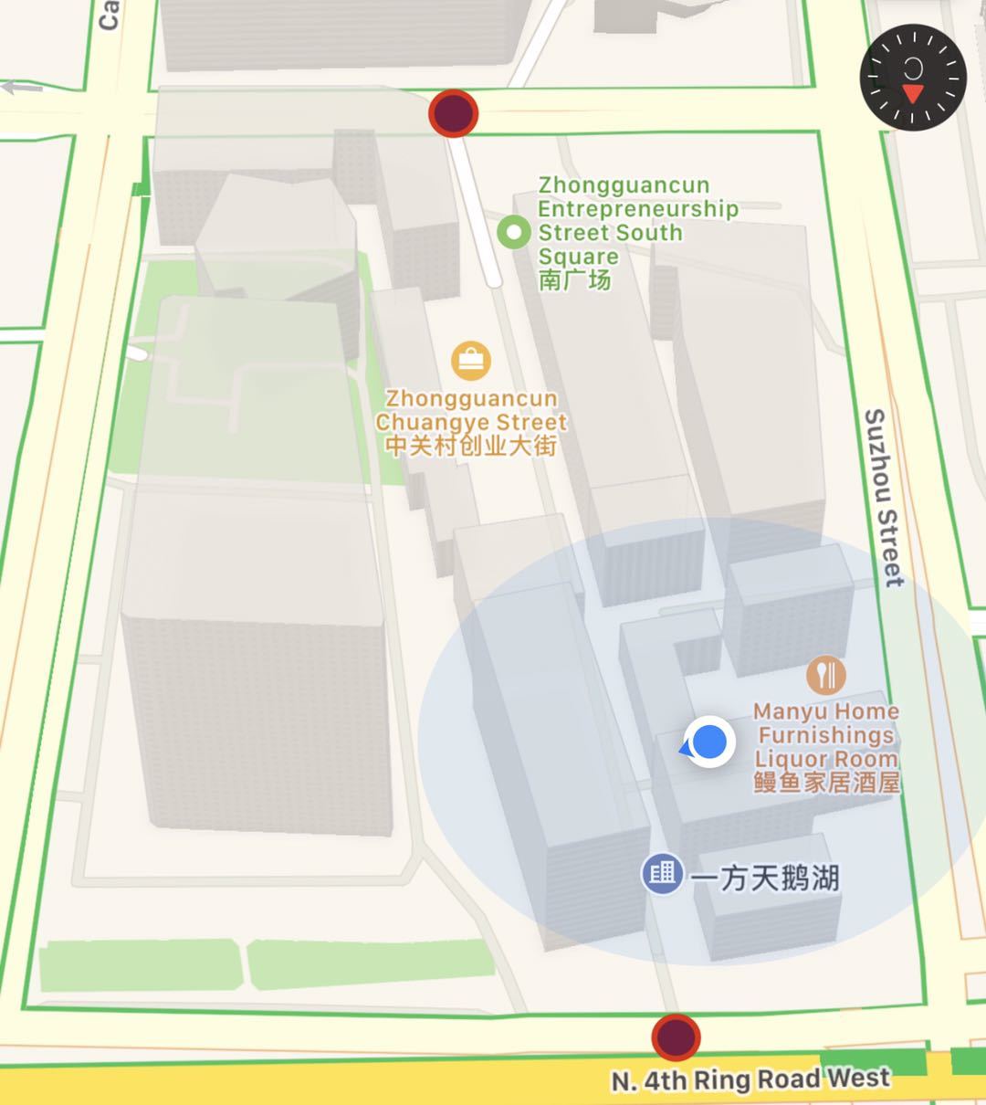 A map of a city with chinese writing on it