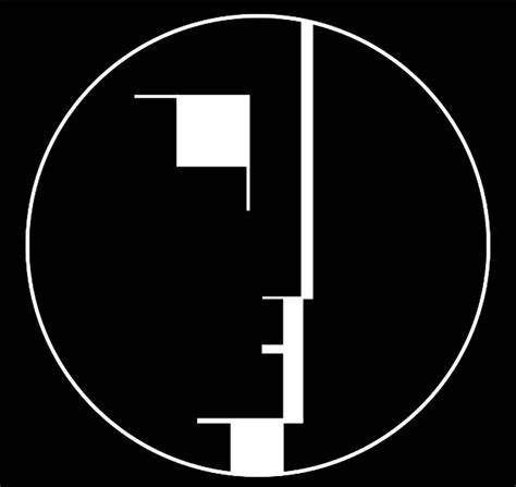 A black and white circle with a flag inside of it on a black background.