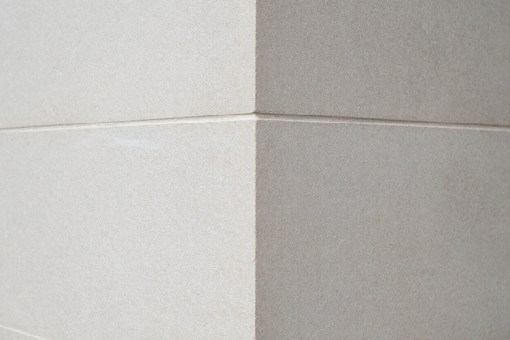 Detalle de acabado arquitectónico