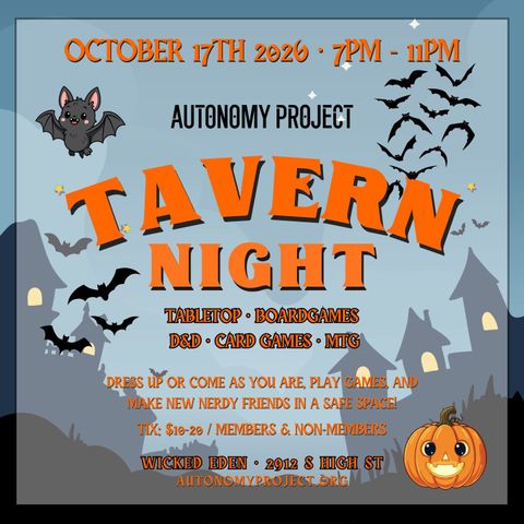 Community Craft Night poster: