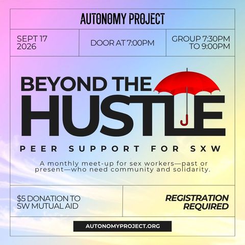 Flyer for Autonomy Project: 