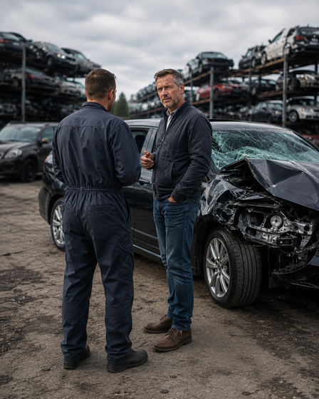 acquisto di auto incidentate a Fermo