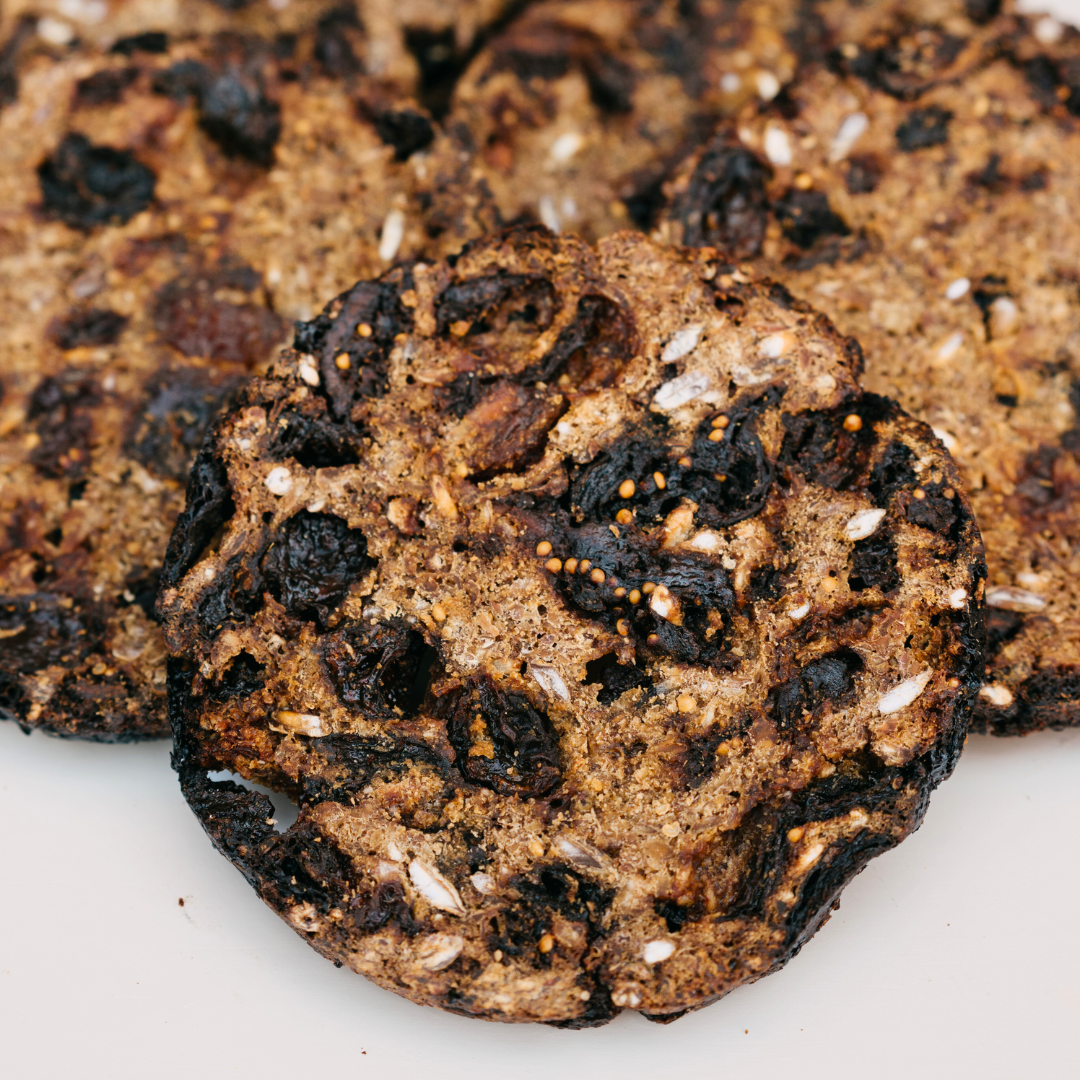 round gourmet savory crackers