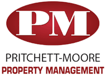 Pritchett-Moore Property Management Logo - Footer - Click to go home