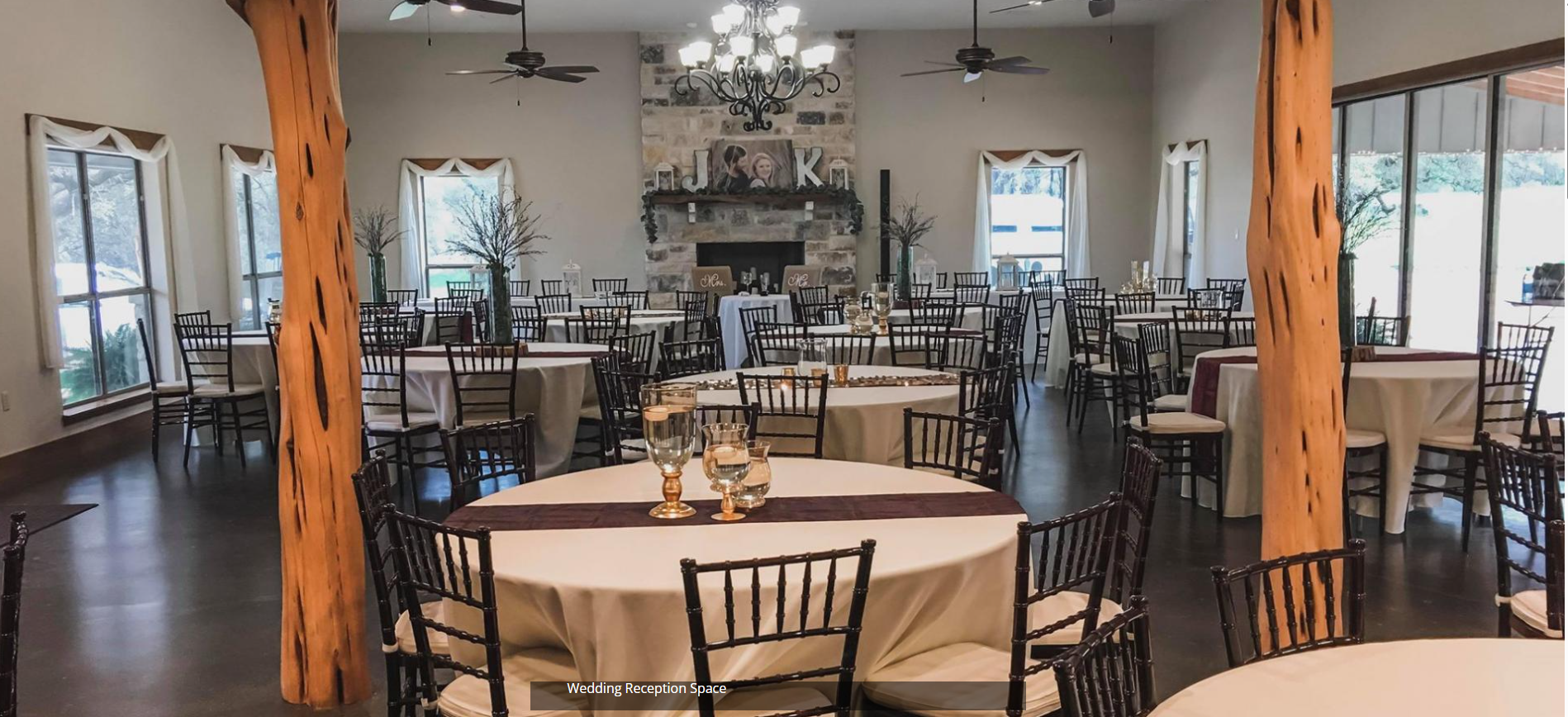 wedding reception space