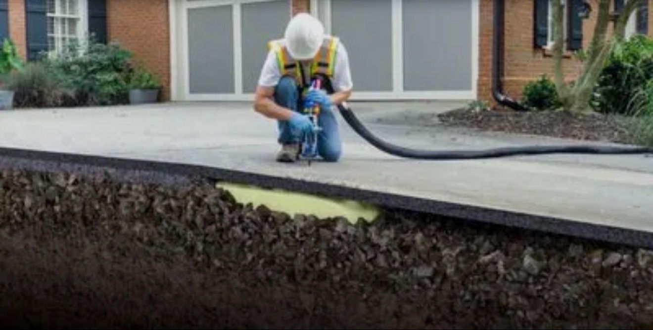 Concrete Lifting with Polyurea Foam