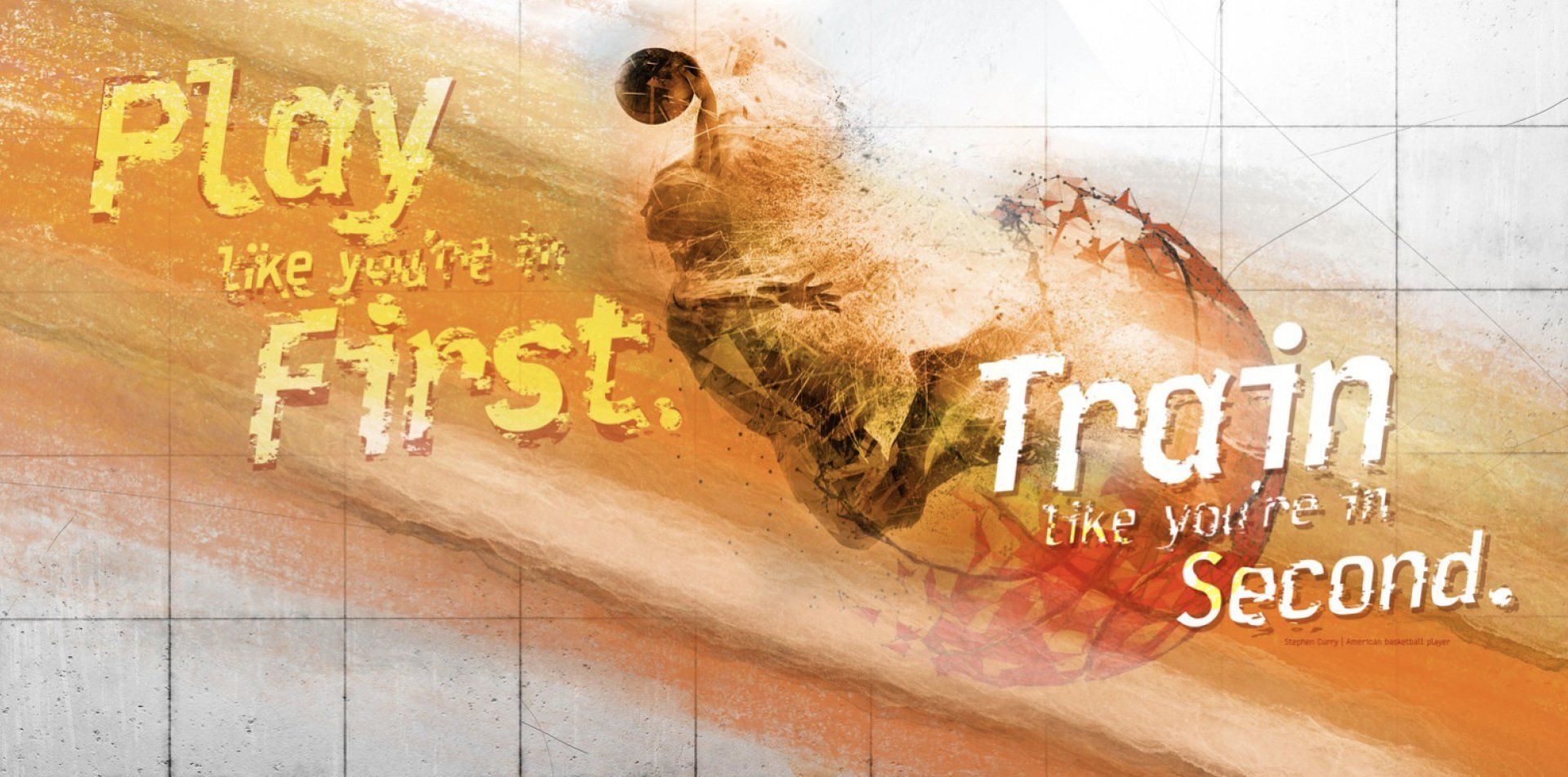 PE Sport for schools. Inspiring quote mural