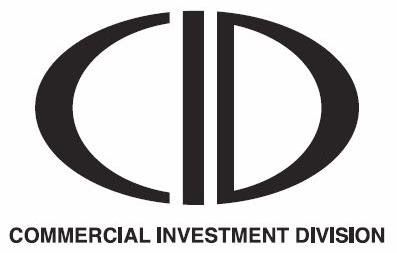 Logo for Commercial Investment Division: black letters C and D merged with a vertical line, text below.