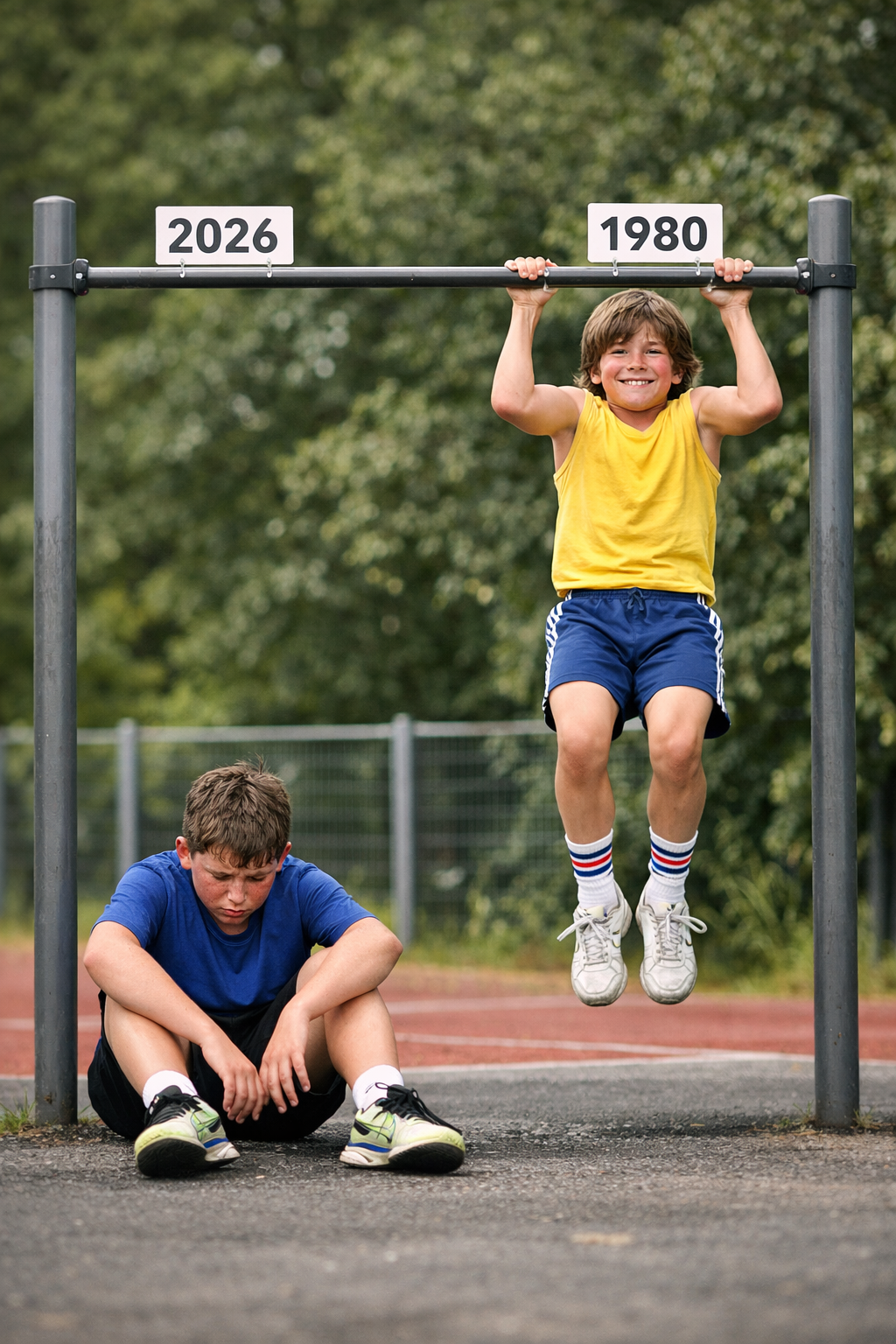 Kinderen van nu versus kinderen uit 1980