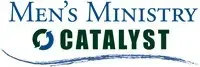 A logo for the men 's ministry catalyst