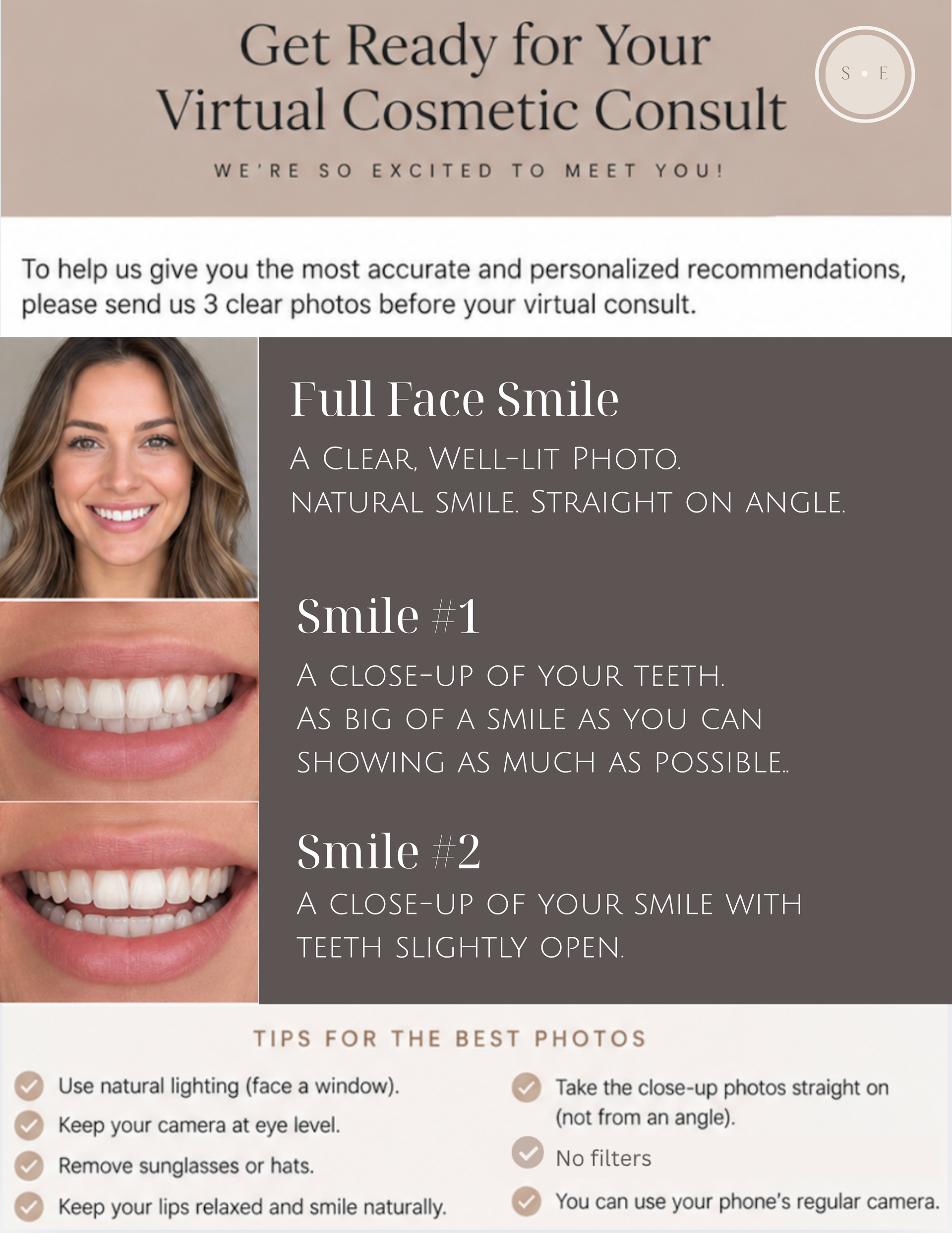 cosmetic consultation photos