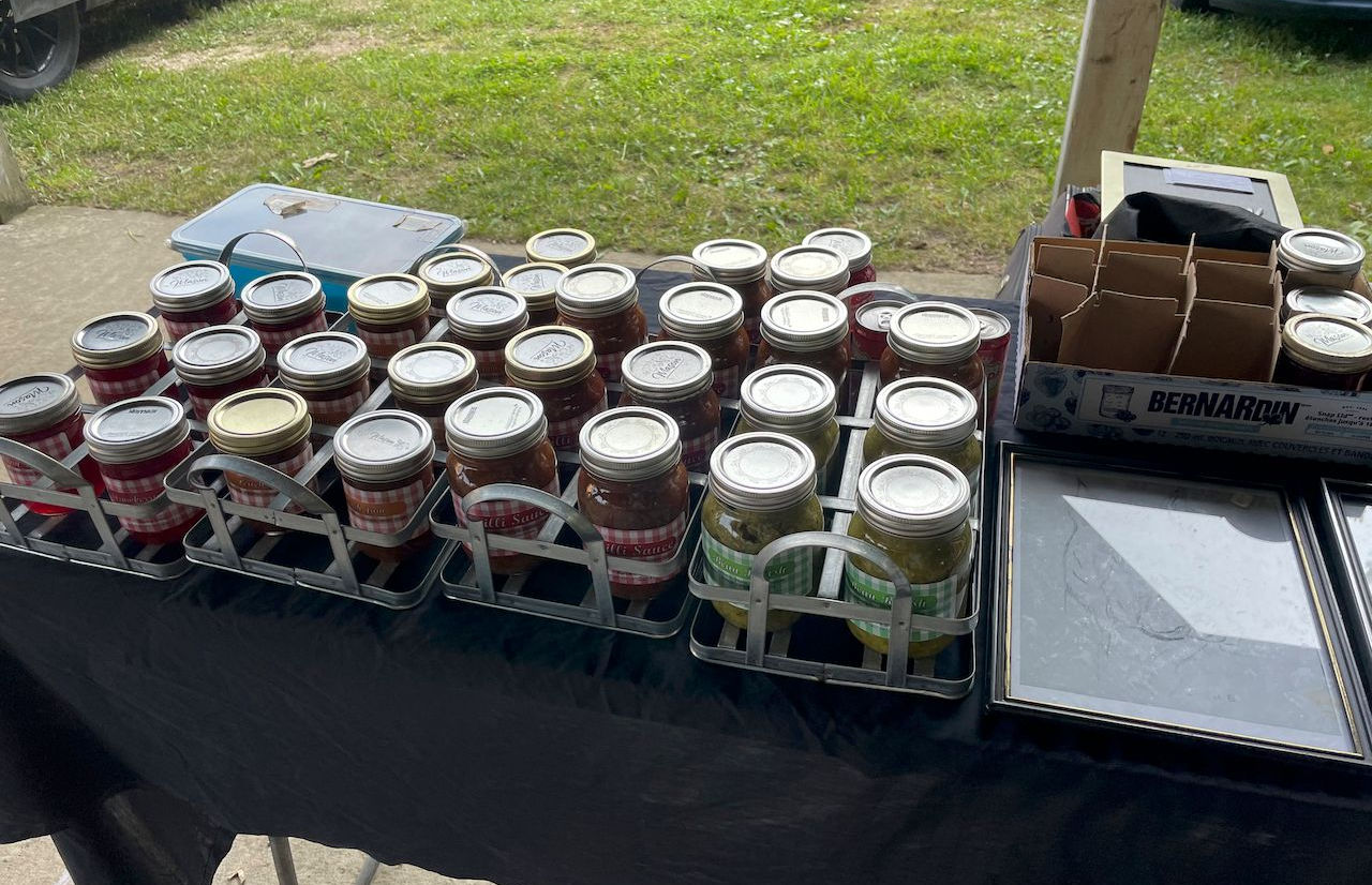 Flesherton Farmers' Market jam and preserves.