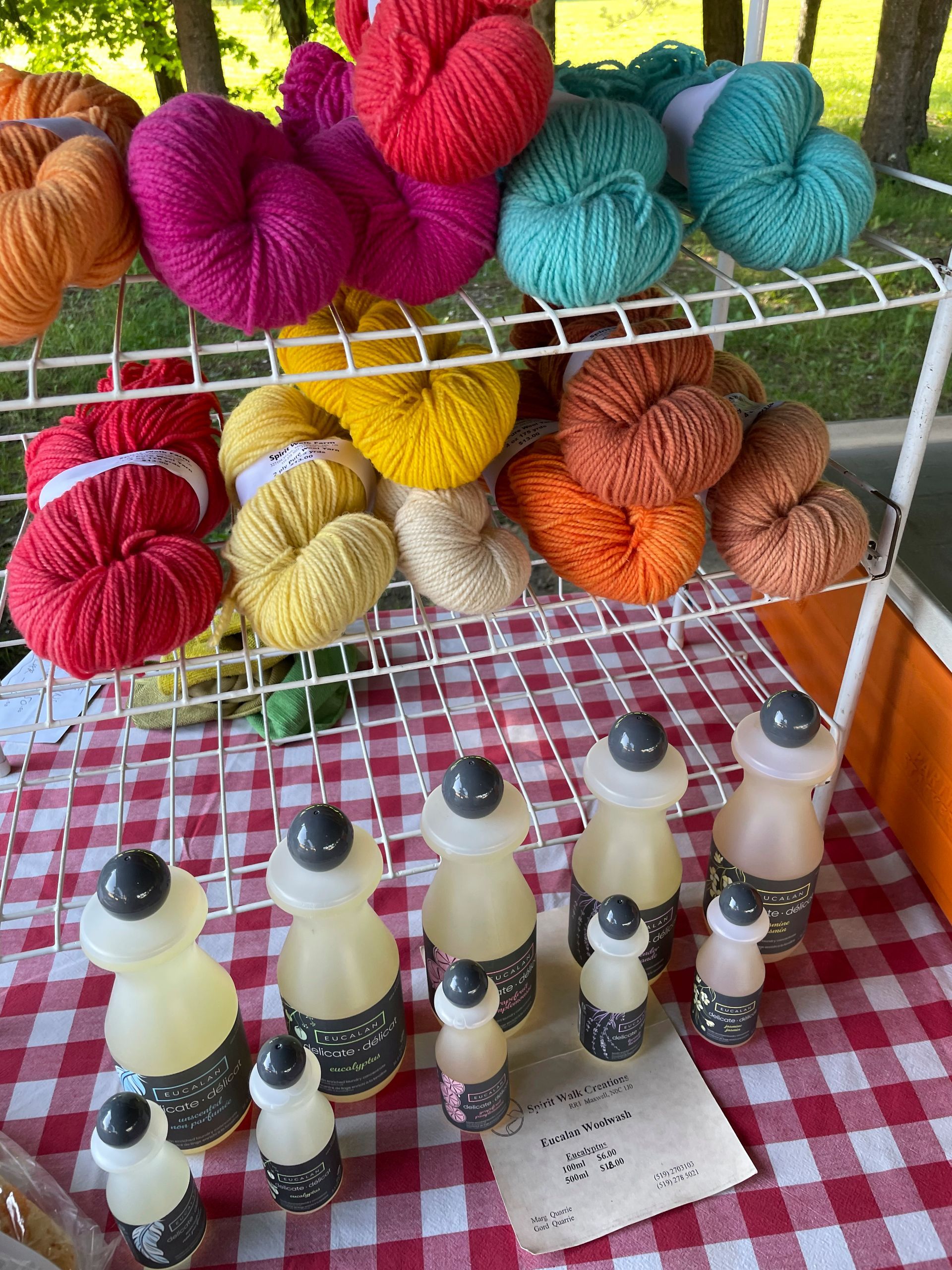 Flesherton Farmers' Market wool