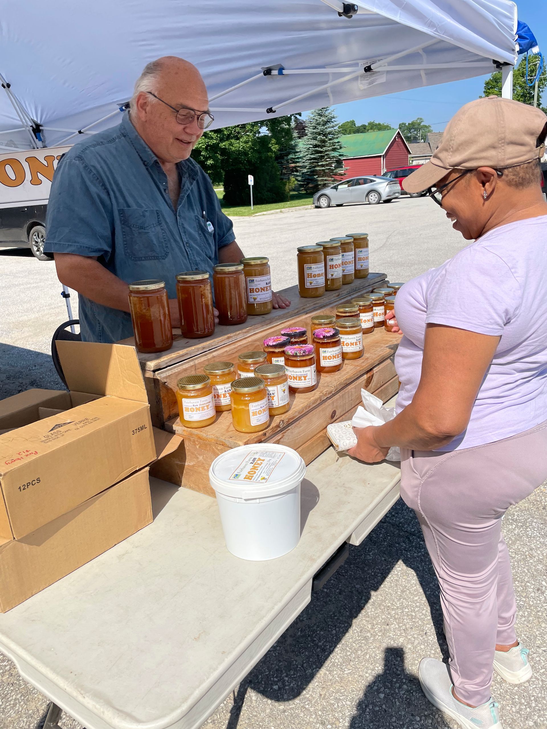 Flesherton Farmers' Market honey