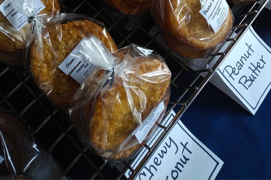 Cookies at the FleshertonFarmers' Market