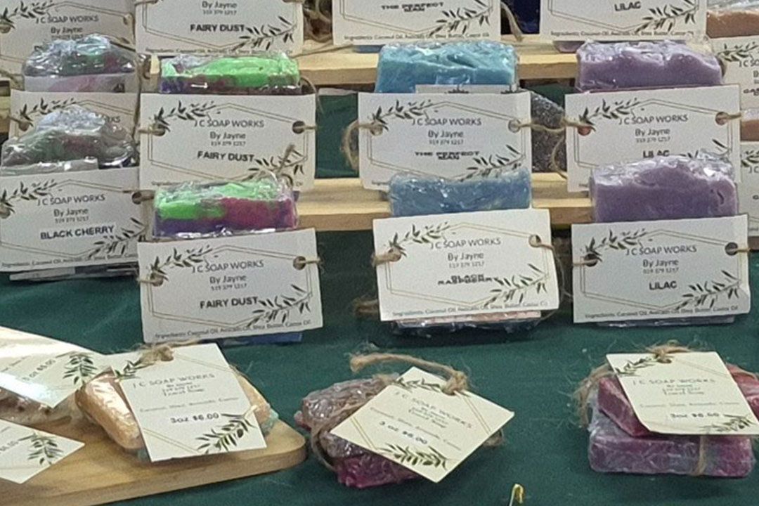 Soap Logo  Flesherton Farmers' Market.