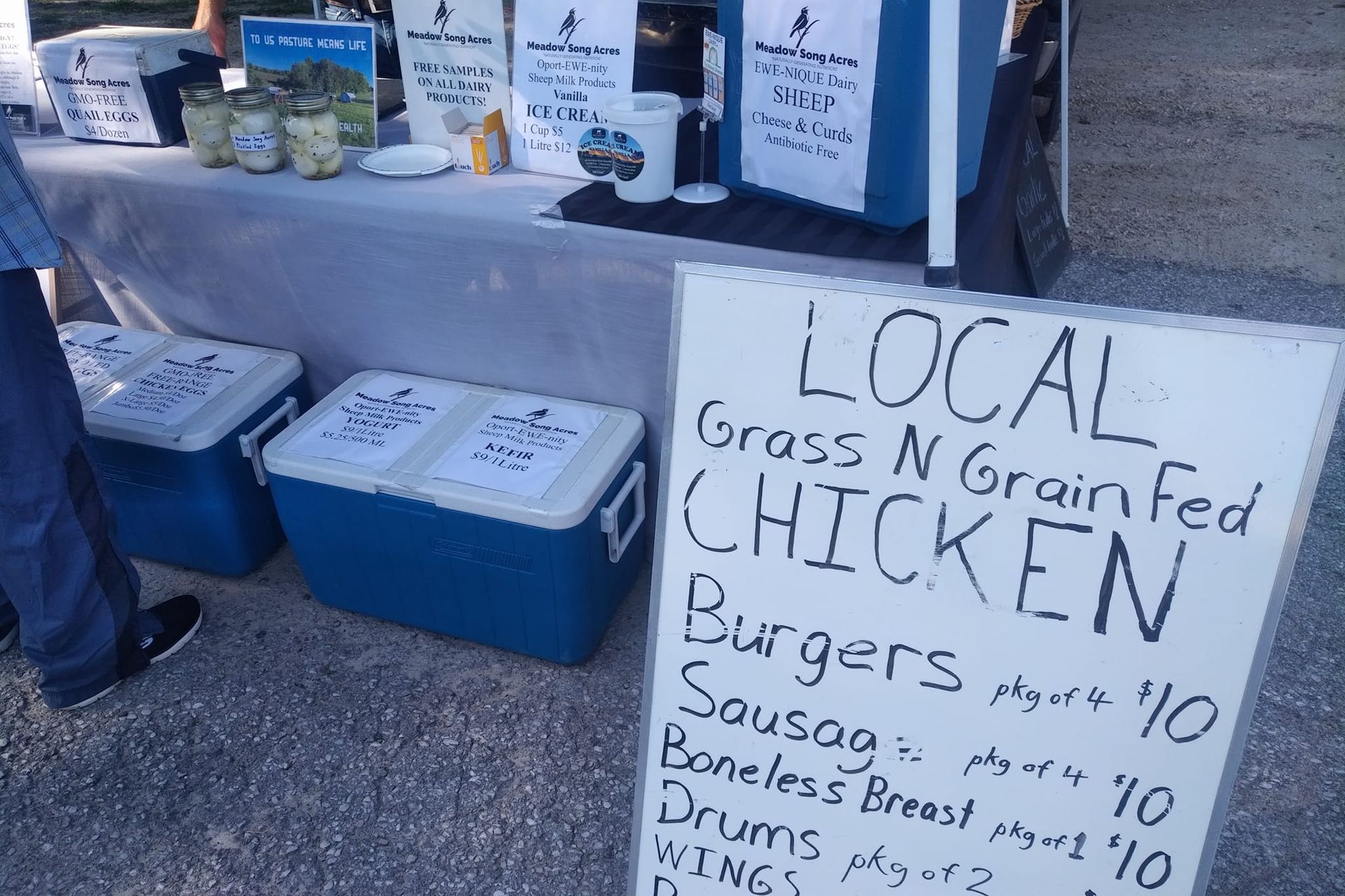 Flesherton Farmers' Market fresh meat
