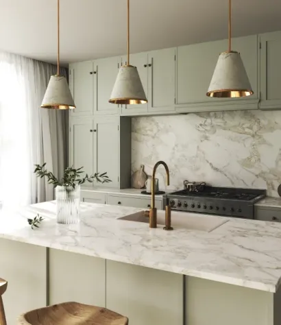 Green Cabinets